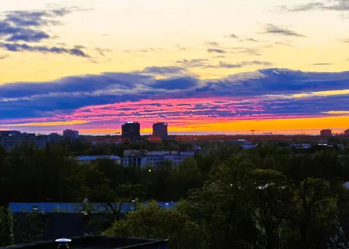 Penthouse With An Amazing Kitchen And View Апартаменты Таллин